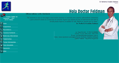 Desktop Screenshot of holadoctorfeldman.com.ar